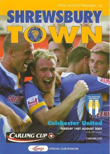 Shrewsbury Town FC v Colchester United FC